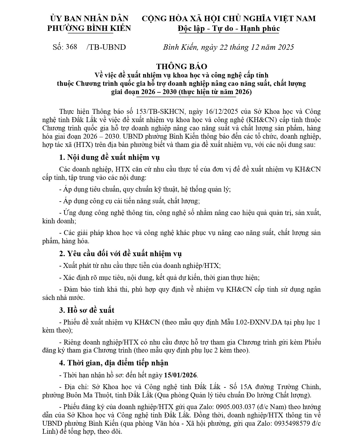 thong bao ve viec de xuat nhiem vu khoa hoc va cong nghe cap tinh 0001